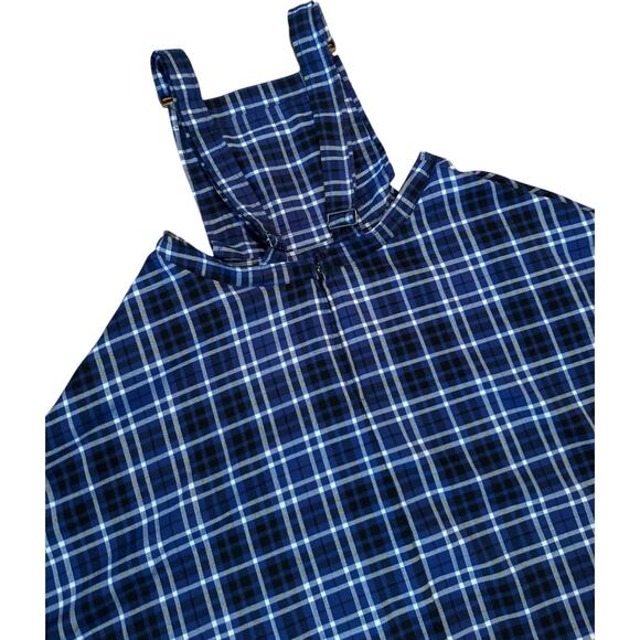 Harry Potter Ravenclaw Plaid blue black Skirtall Adjustable straps Hot topic M - Picture 9 of 16